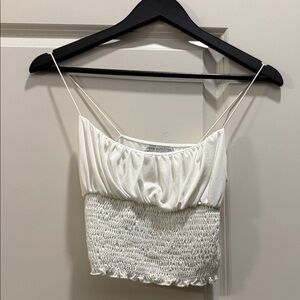 Urban Outfitters white Smocked Camisole